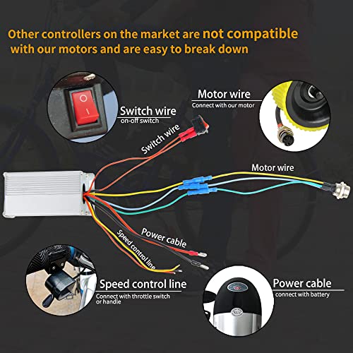 250W Brushless Motor Electric Bike Conversion Kit D246172