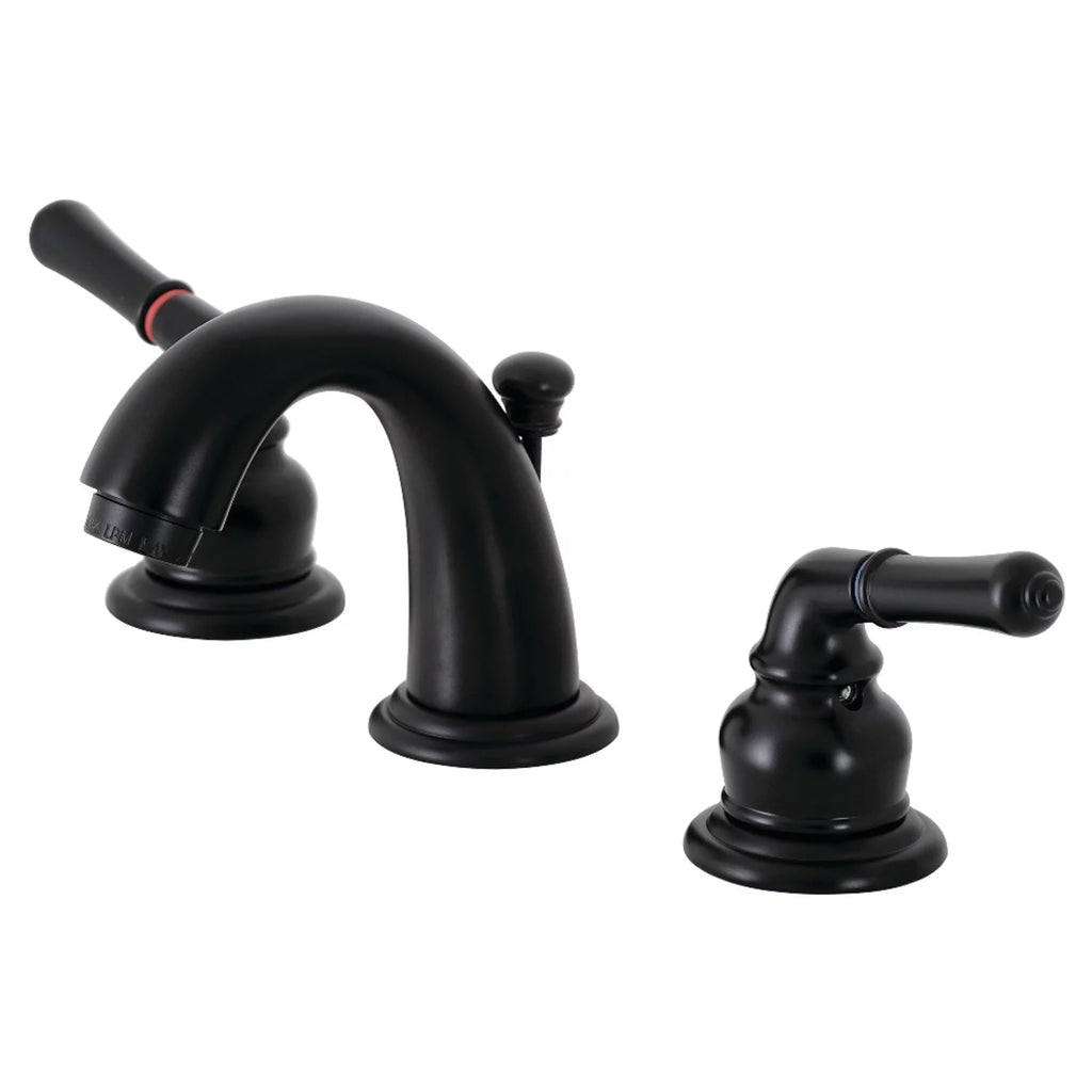 Widespread Bathroom Faucet Matte Black W93569