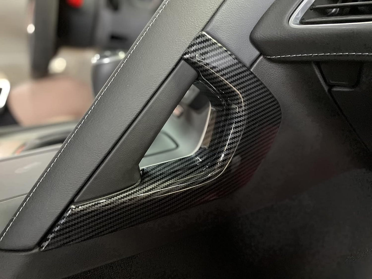 Carbon Fiber Central Control Armrest Cover Trim Pack of 2 M509991