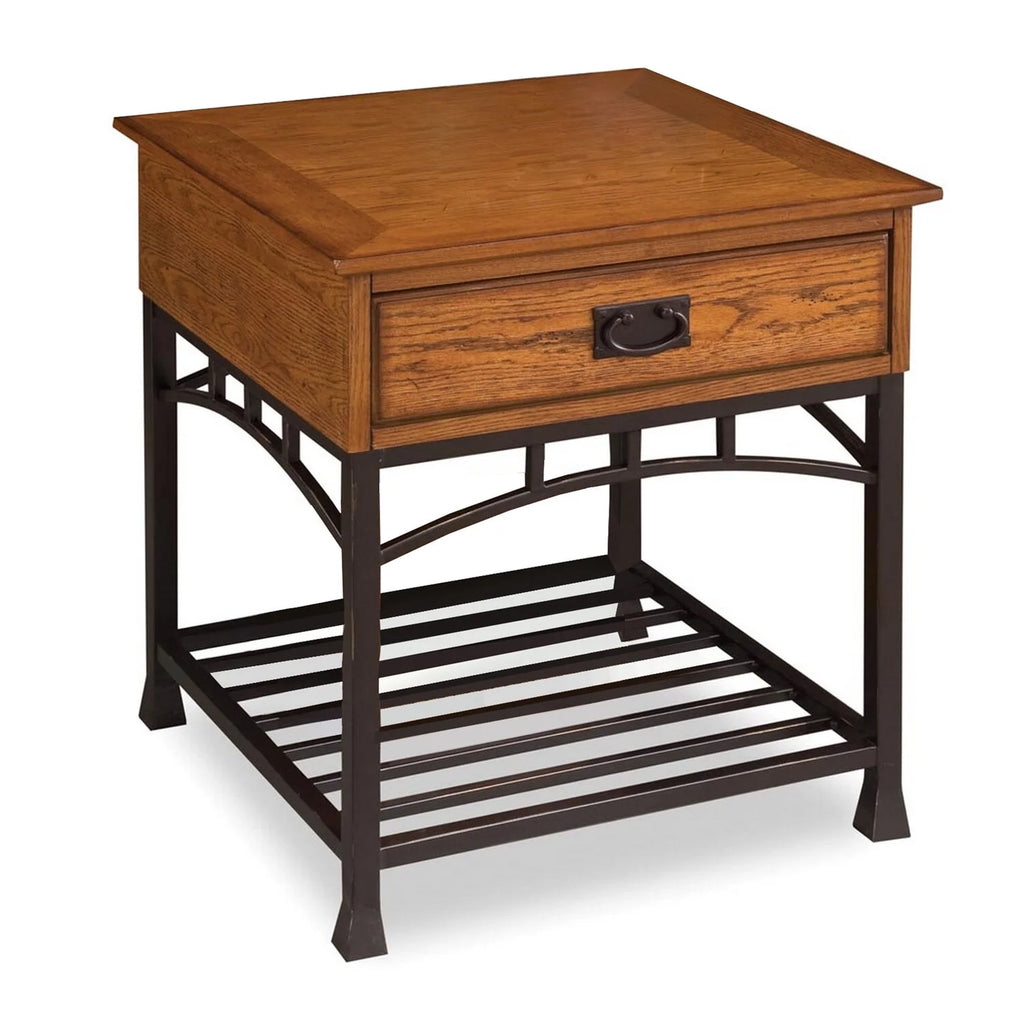 Brown Wood End Table T8161
