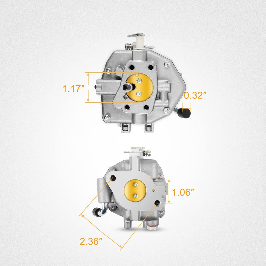 Carburetor with Fuel Filter Pack of 2 M848
