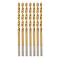 7/64 in. Titanium High Speed Steel Drill Bits, 7 Piece S651373