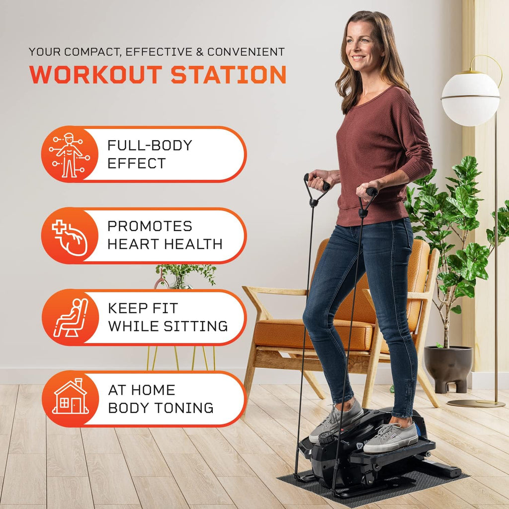 Under Desk Elliptical Machine with Adjustable Resistance B423