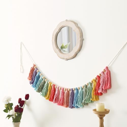 Distressed White Small Wall Mirror A39210