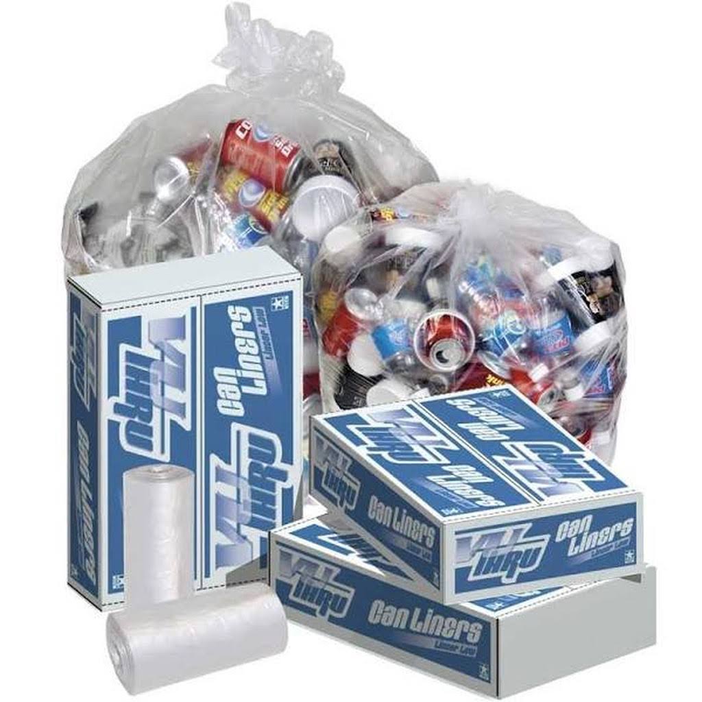 Clear Perforated Can Liner Roll K666805