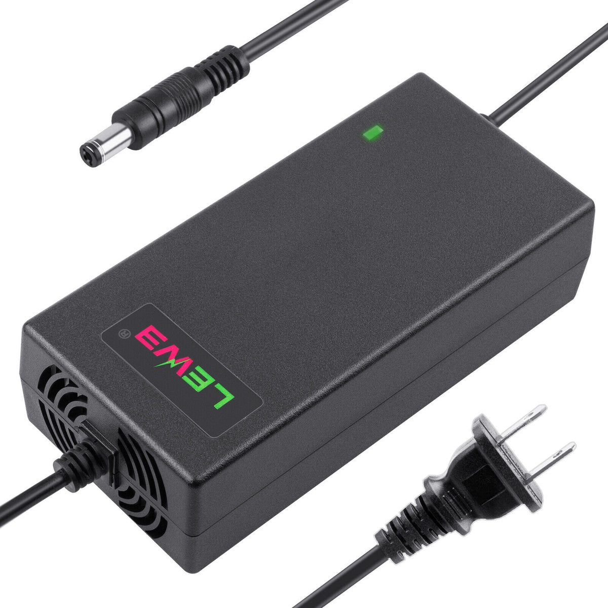 54.6V 2A Power Charger for 48V Electric Bicycles E-bike Lithium Battery T50838
