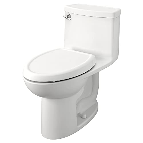 Compact 1-Piece Elongated Toilet with Seat, Linen Q968