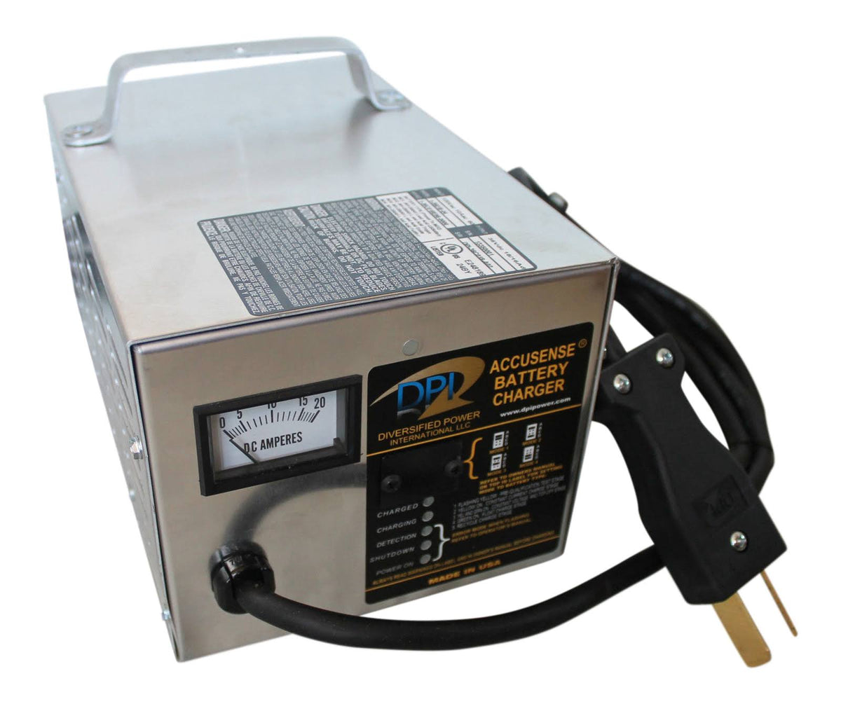 48Volt 17AMP Golf Cart Battery Charger with Crowfoot Connector I180