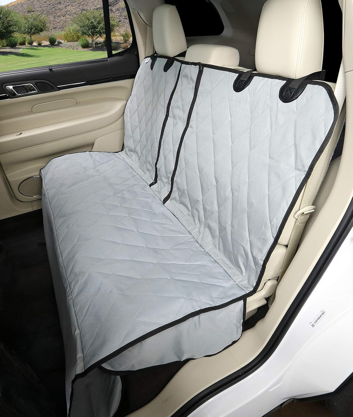 Black Dog Seat Cover with Hammock O765697