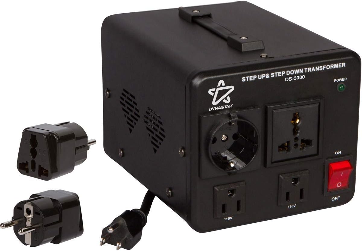 Voltage Converter and Transformer, 110-220 to 220-240 Volts, 3000 Watts O467
