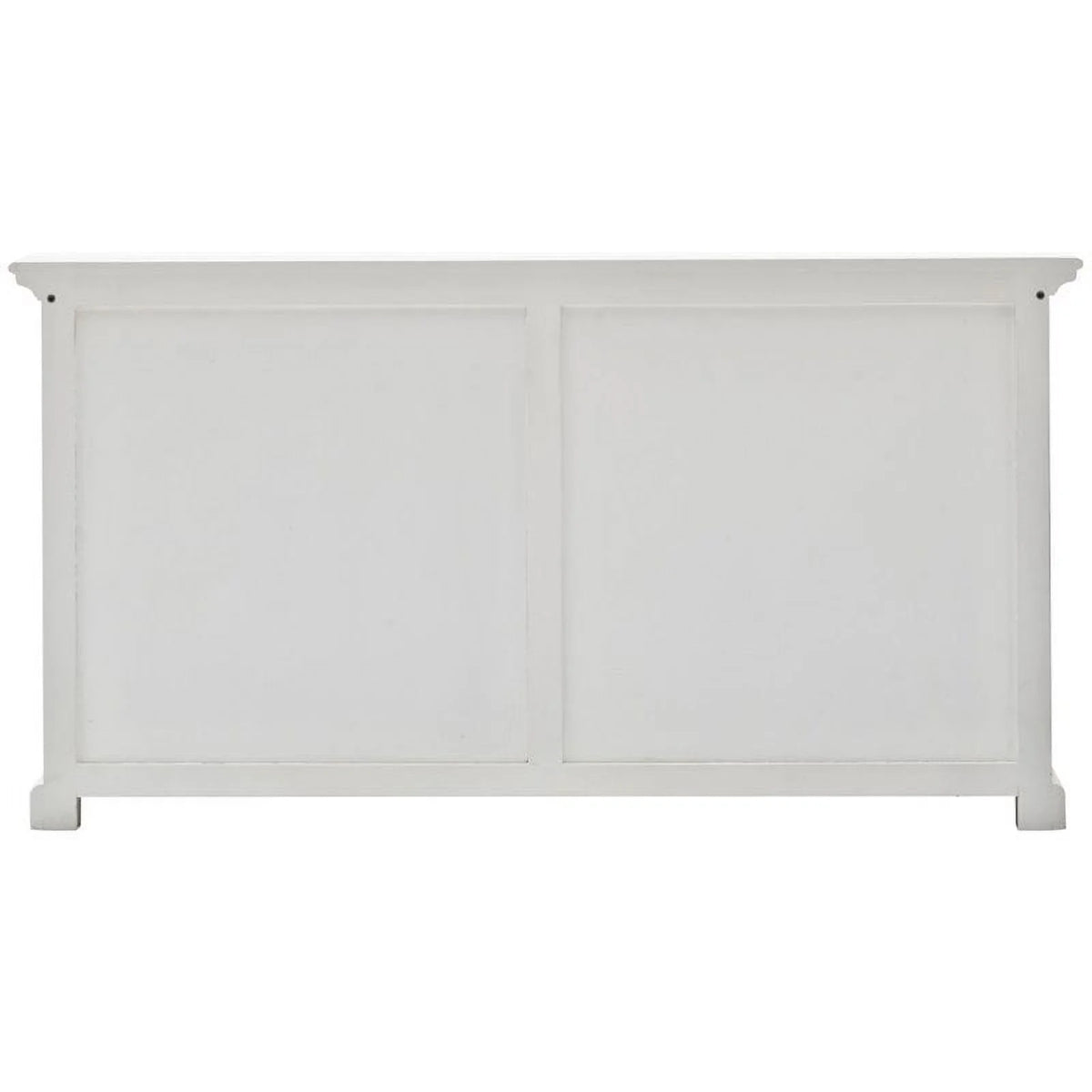 Storage Cabinet with Hutch in Pure White O903