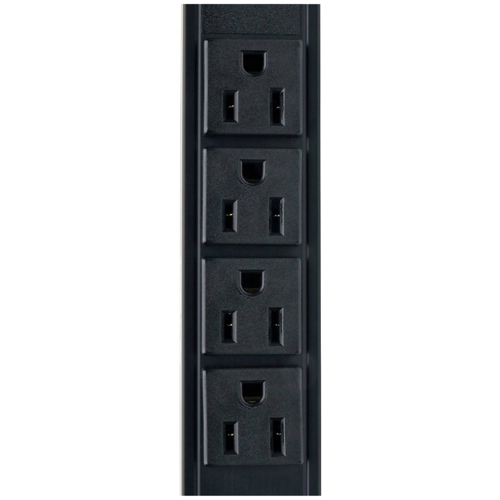 Vertical Metered 120V 15A 8 Outlet Rackmount PDU H717