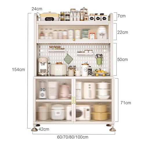5 Tier Freestanding Tall Storage Sideboard L96616
