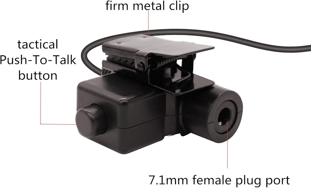 2 Pin PTT Tactical Adapter Connector X65024
