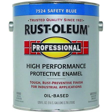 Safety Blue Alkyd Enamel X971325
