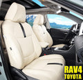 Custom Fit Car Seat Covers Waterproof Faux Leather Full Set J445580