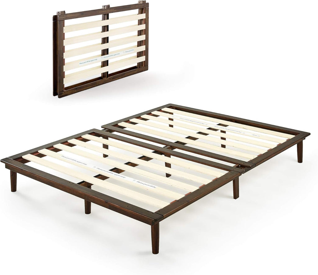 10 Inch Wood Platform Bed Frame Queen D617465