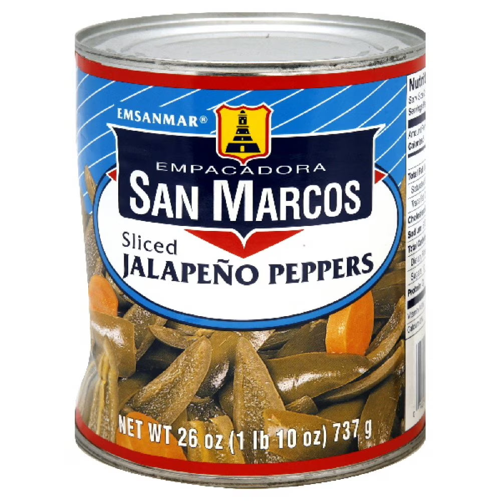 Sliced Jalapeno Tin, 26-ounces (Pack of 20) G34443