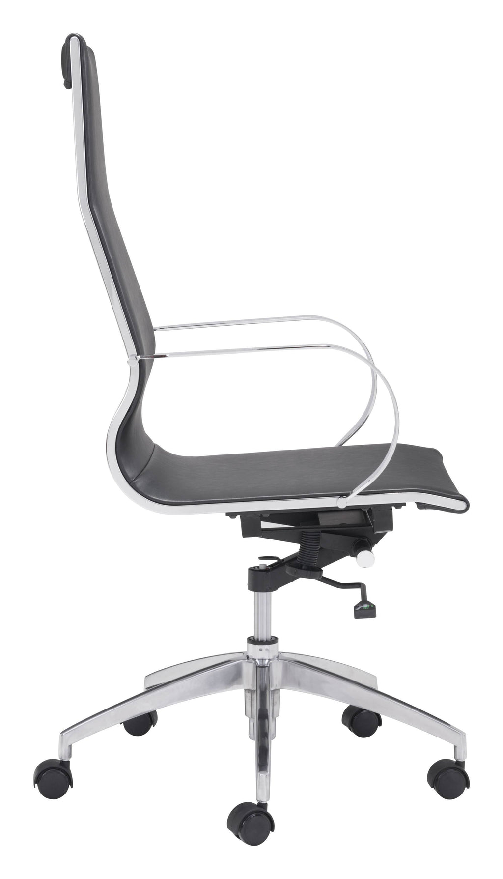White High Back Office Chair N2401