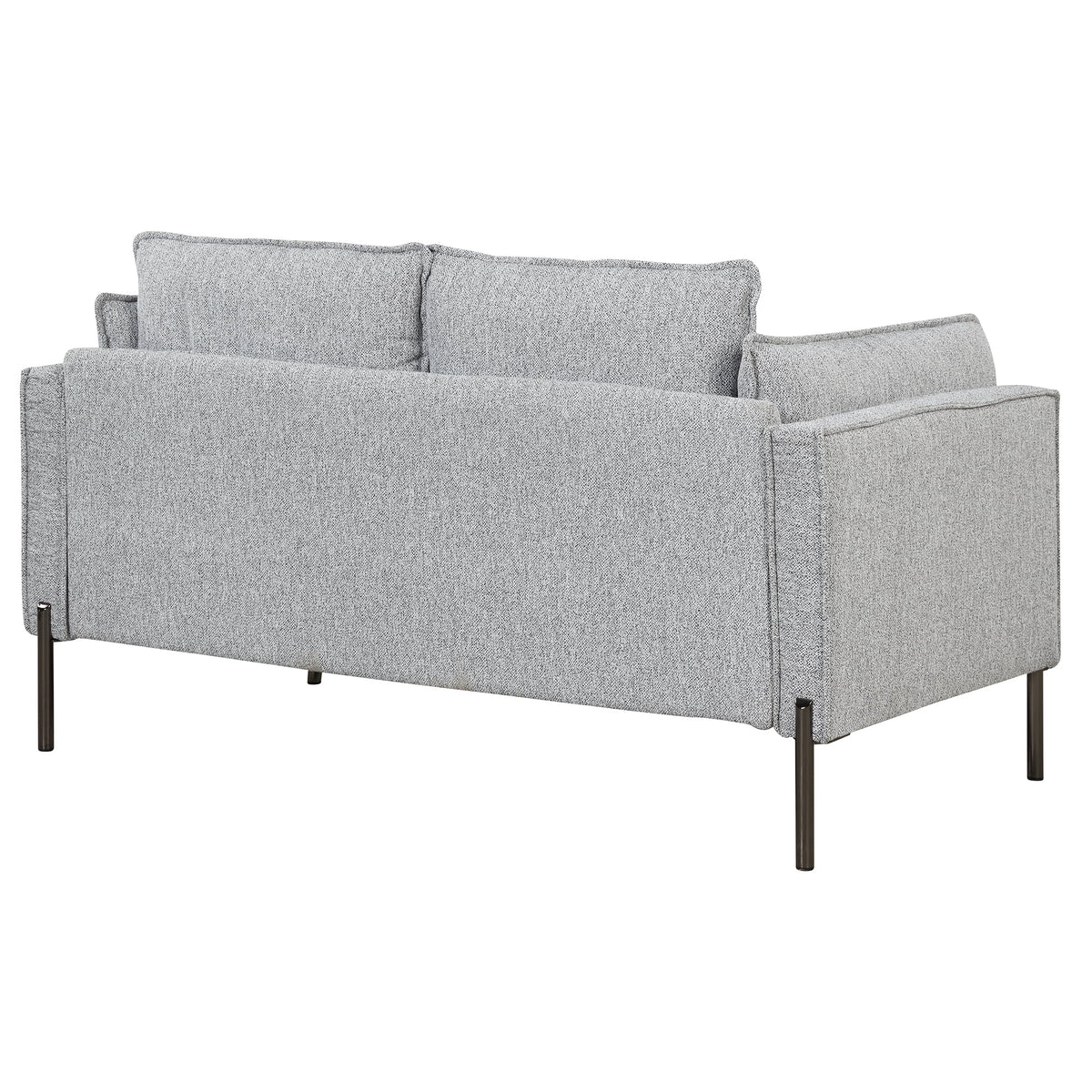 Linen Fabric Loveseat Couch V1562