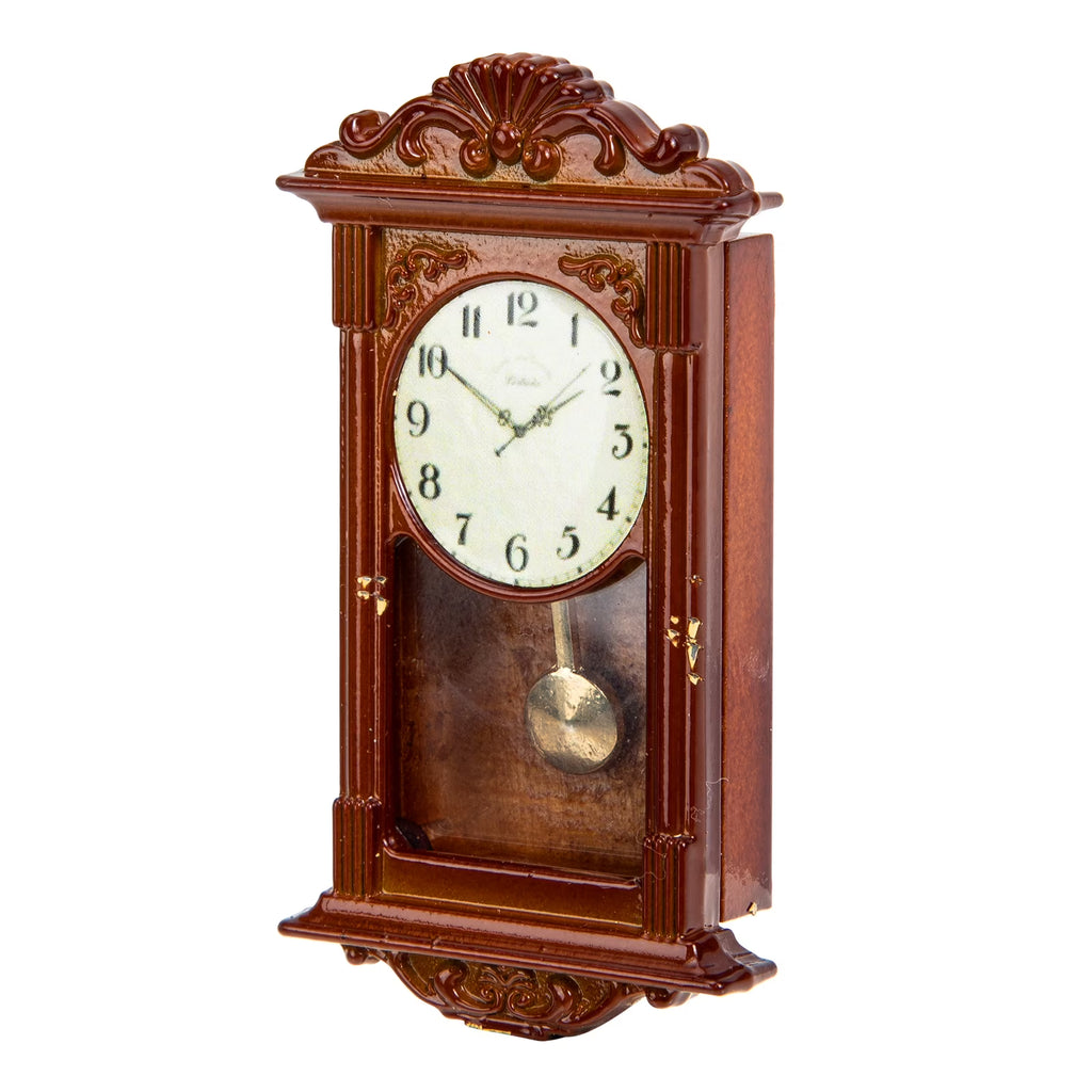 Miniature Metal Dollhouse Furniture Clock S776