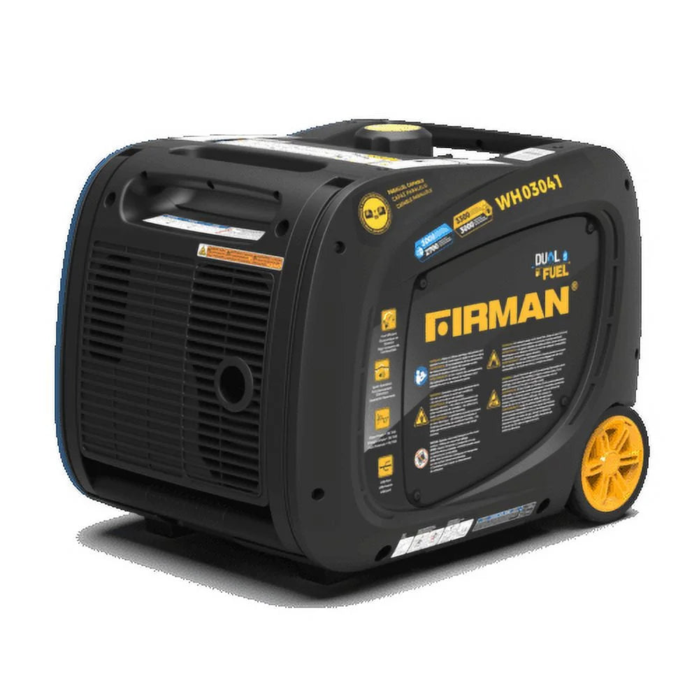 Dual Fuel Inverter Portable Generator 3300/3000W Recoil Start E87256