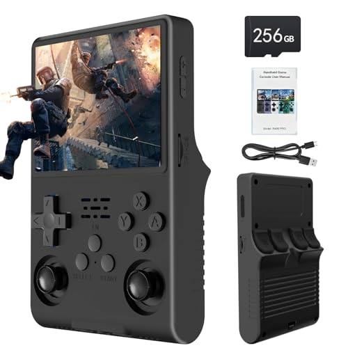 White Handheld Game Console 3.5-Inch IPS Screen 30000 Games 256G TF Card N903