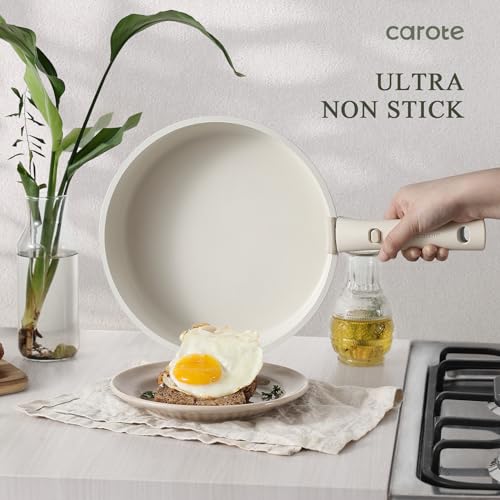 17 Pc Non Stick Cookware Set with Removable Handle Q31829