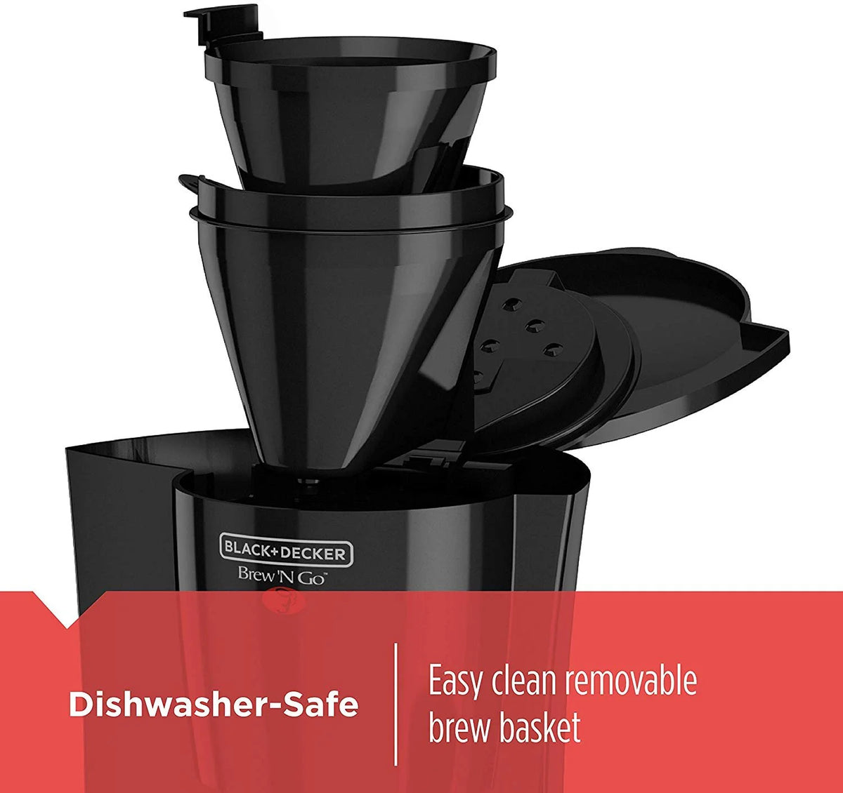 Black/Stainless Steel Coffeemaker W7925