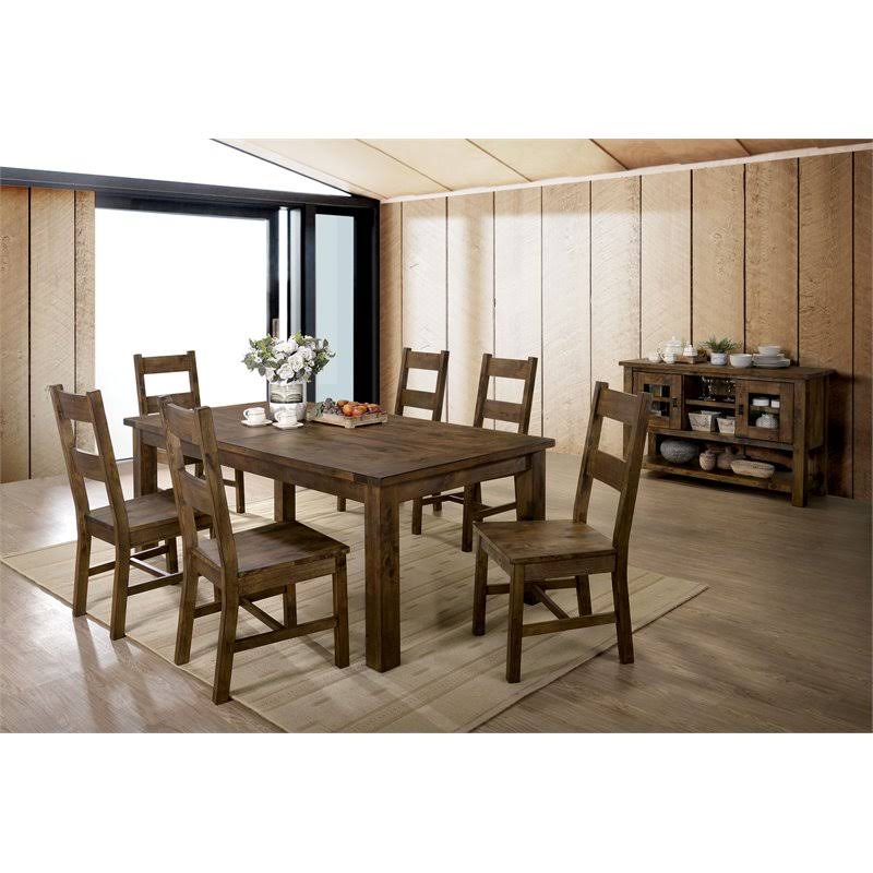 Rustic Oak Dining Table J860315