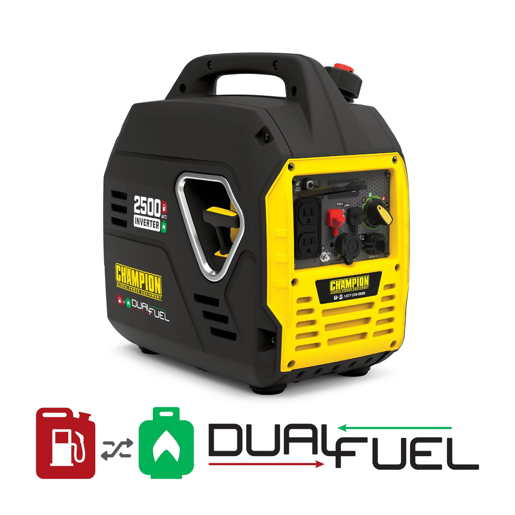 2500-Watt Dual Fuel Inverter Generator S854850