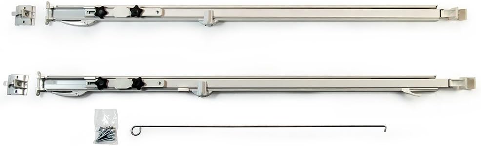 Fiesta White Universal Manual RV Awning Arms Set T40339