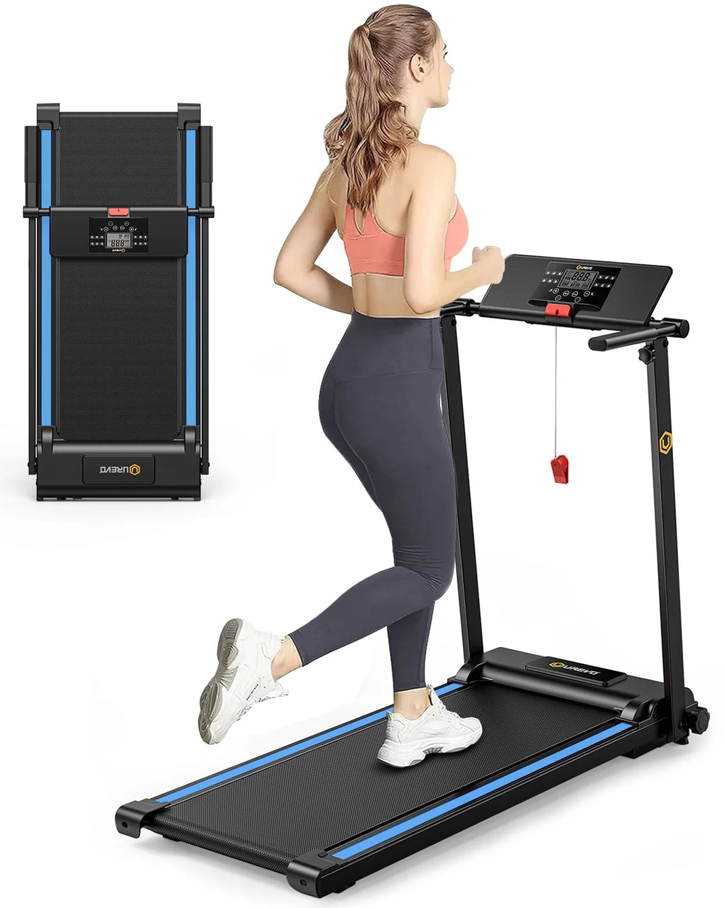 Folding Treadmill 2.25HP 265 lbs Capacity E72505