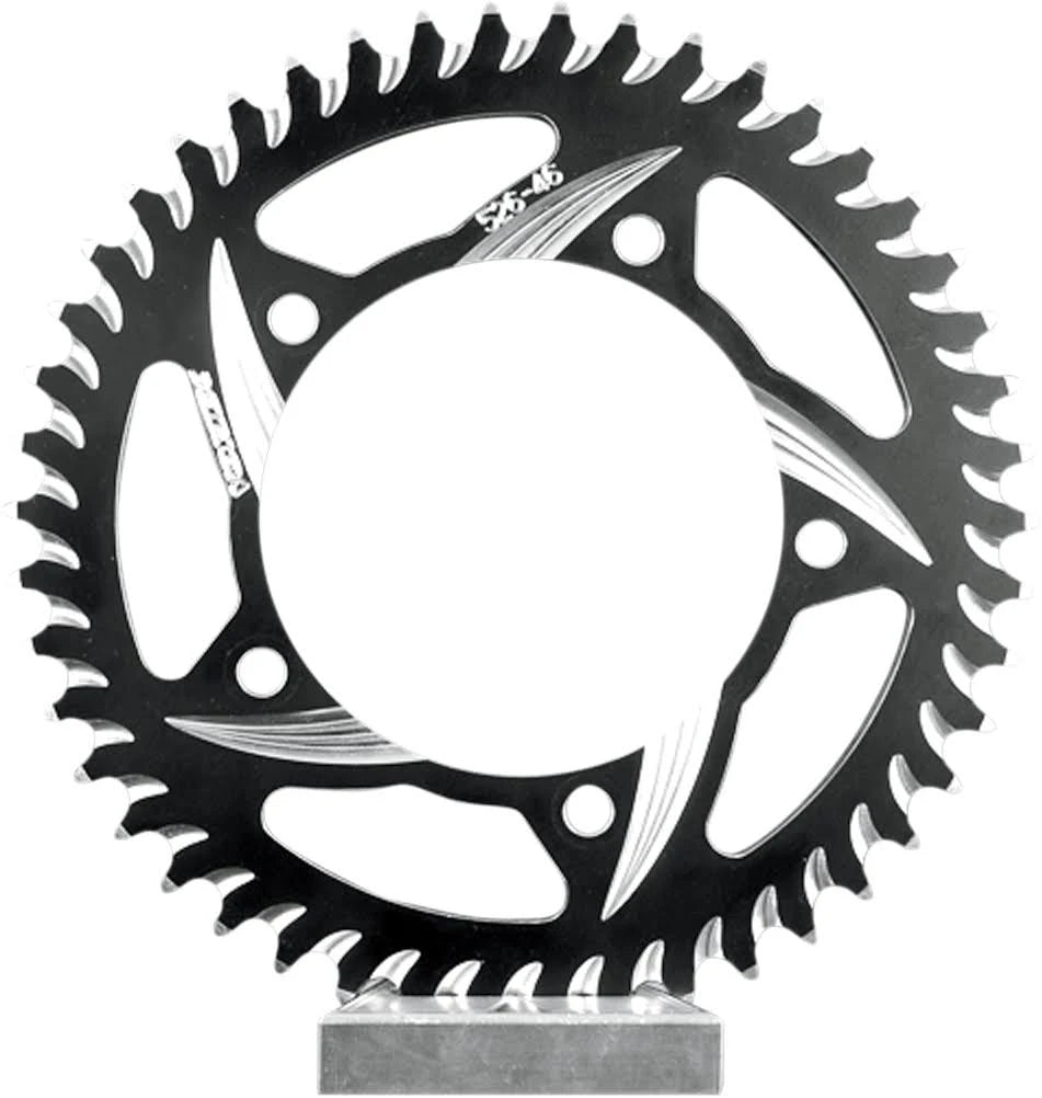 47 T Black Aluminum Rear Sprocket V7508