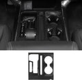Carbon Fiber Grain Center Console Cover Trim W589