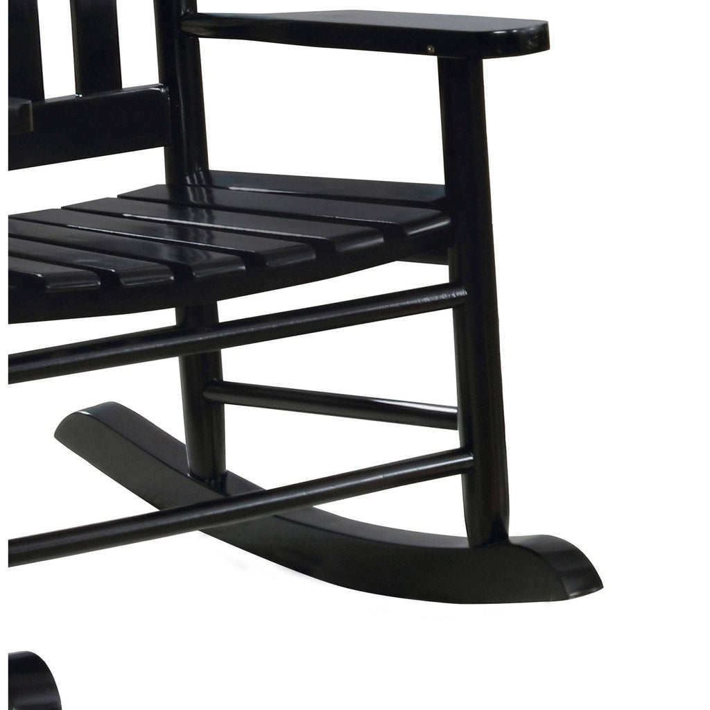 Golden Brown Wooden Youth Rocking Chair T8215