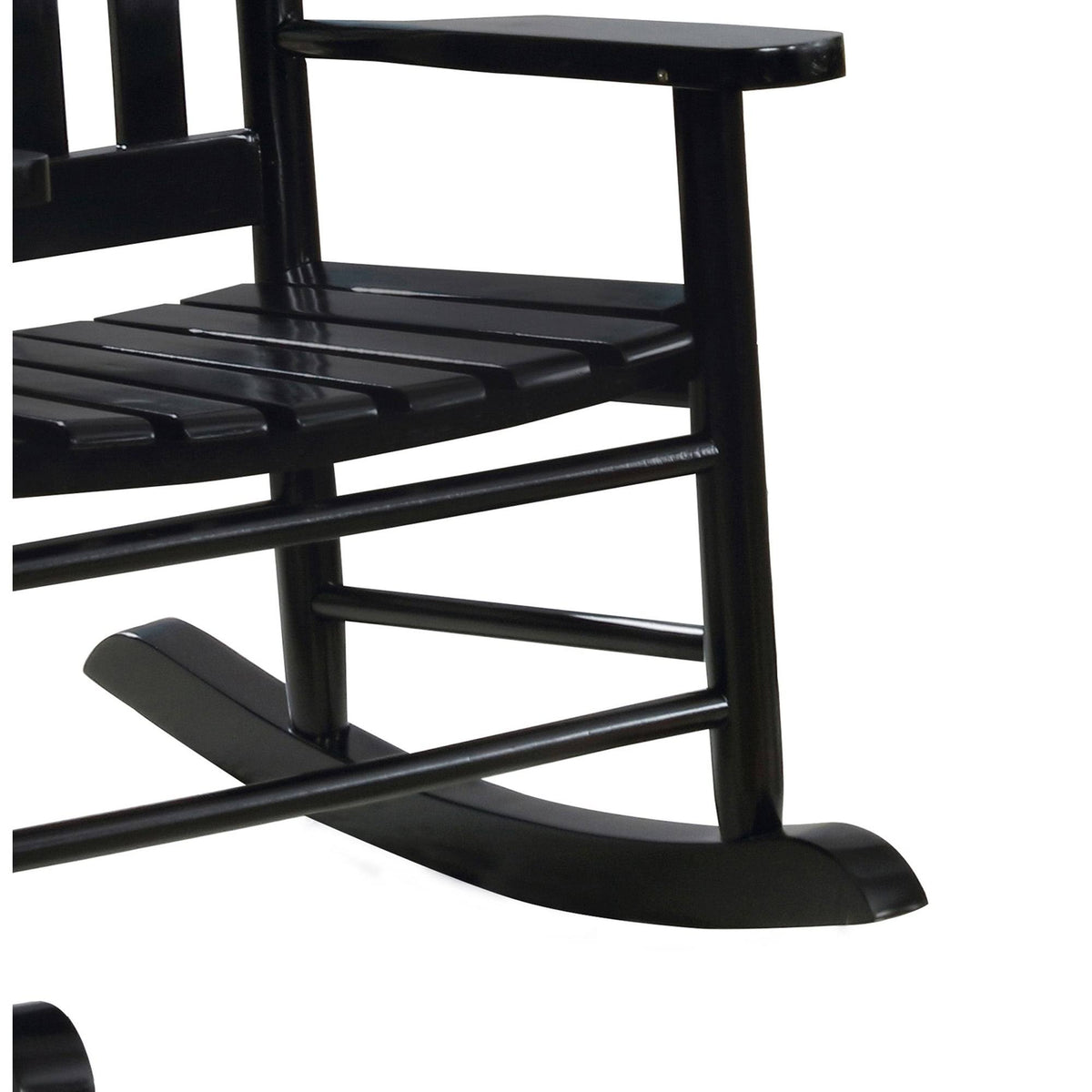 Golden Brown Wooden Youth Rocking Chair T8215