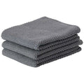 Dish Cloth 3pcs Cool Grey 27x27cm S5756