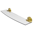 Polished Brass Glass Shelf M87950