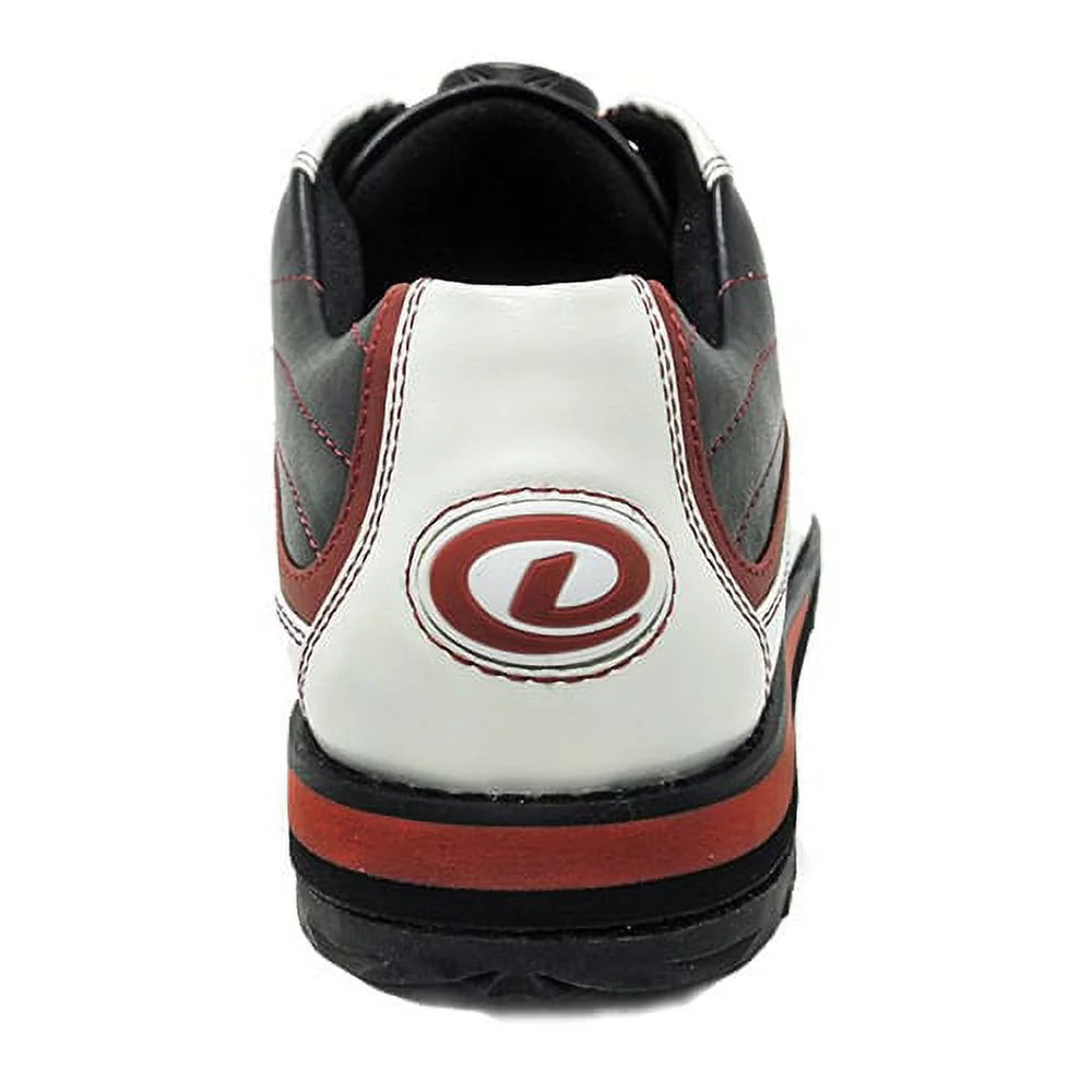 Mens White Black Red Bowling Shoes U843778