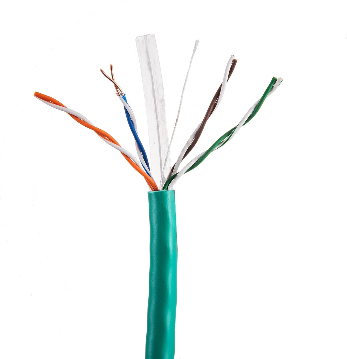 1000ft CAT6 Solid Ethernet Cable UTP 23AWG Bulk (Orange) F39069