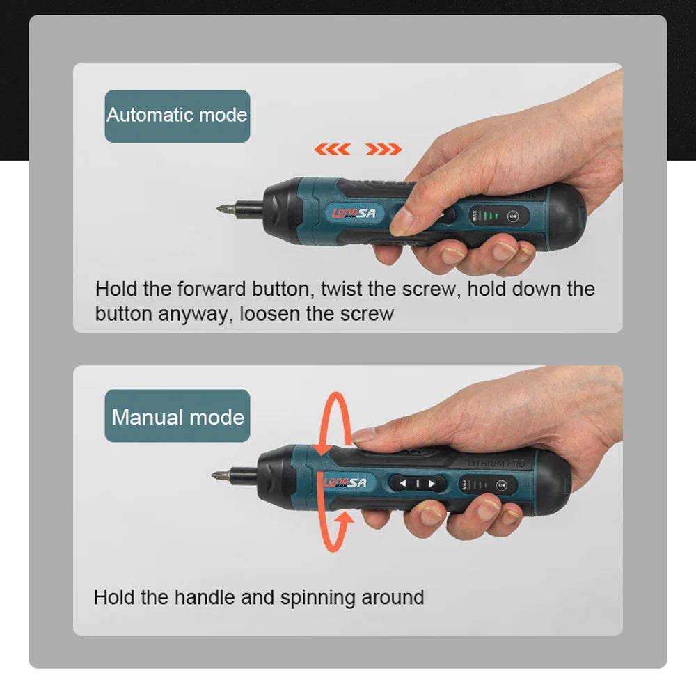 Electric Screwdriver Kit with Metal Bits G9851