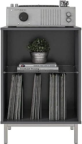 Graphite Gray Turntable Stand D981994