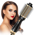 4 in 1 Hair Dryer Brush with Negative Ion Ceramic Titanium Barrel C806