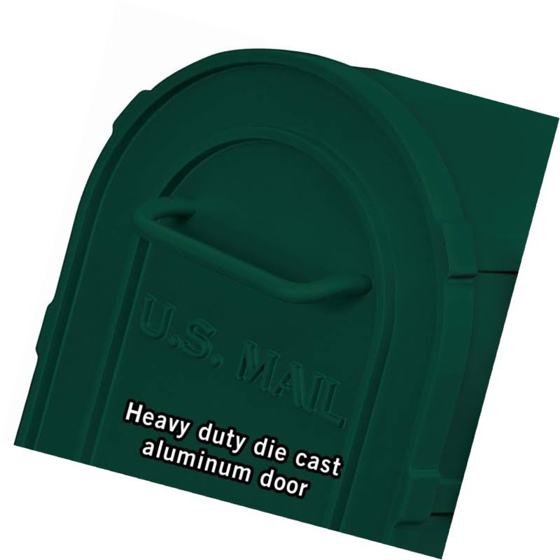 Green Rural Mailbox N569