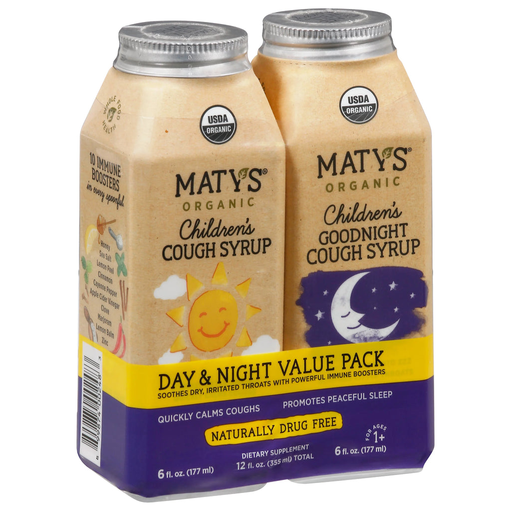 Organic Cough Syrup Value Pack, 2-6fl oz Bottles Y531227