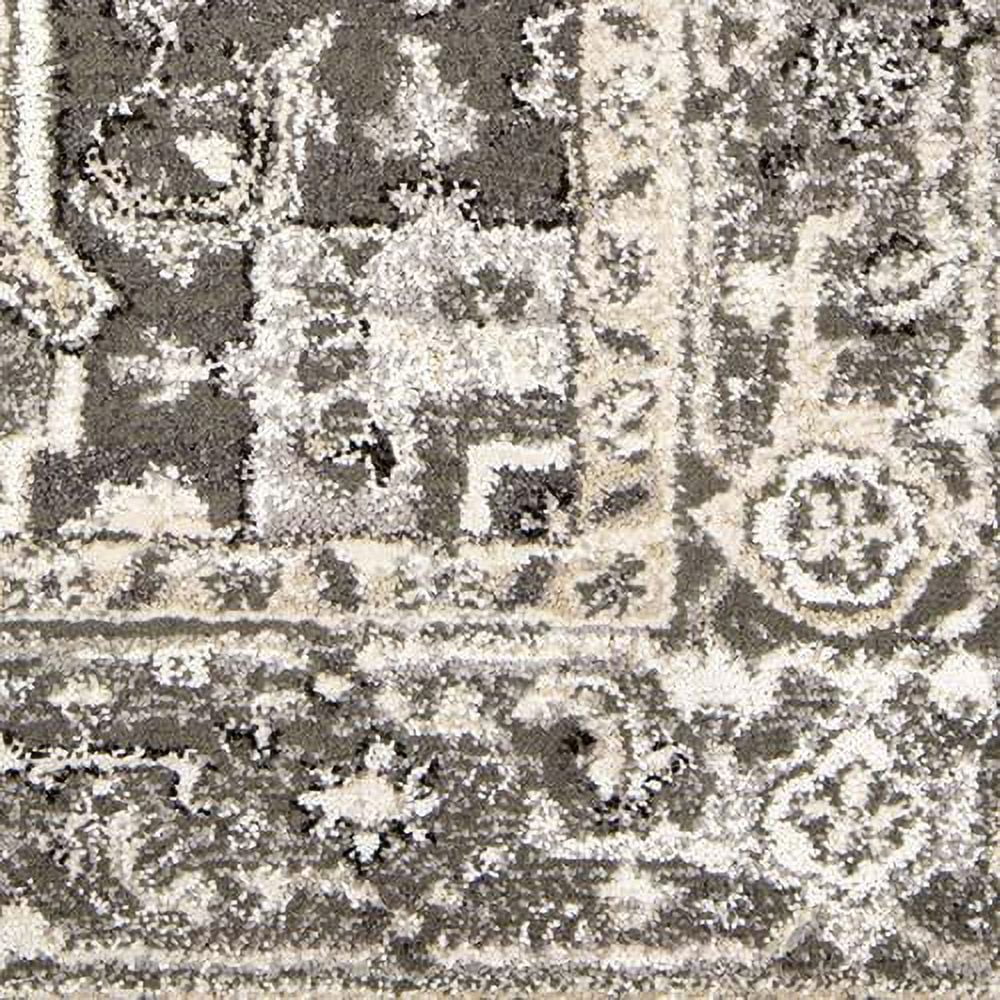 Natural Floral Area Rug G297