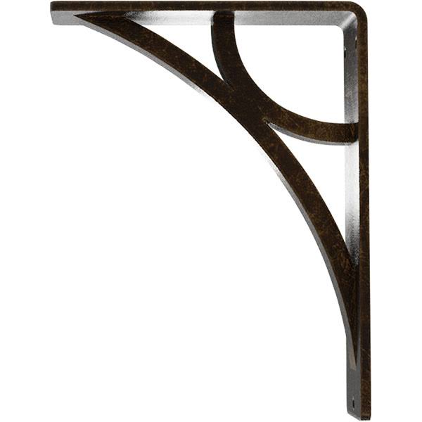 Antiqued Brass Wrought Iron Bracket W311