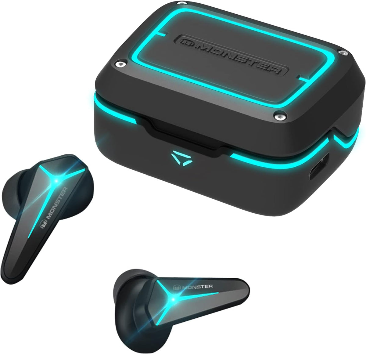 Wireless Earbuds Bluetooth 5.0 Built-in Mic Noise Cancelling Gaming Earphones K298572