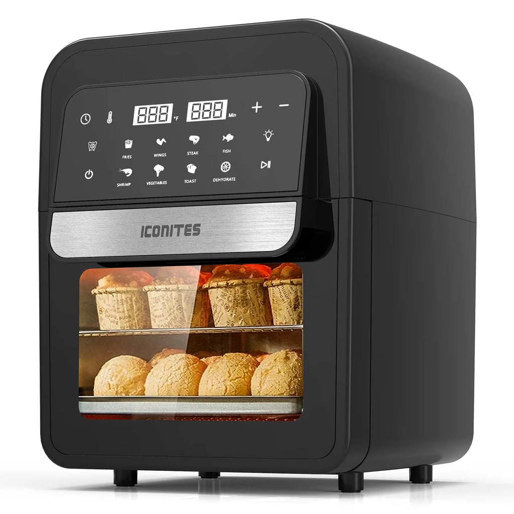 8-in-1 6.5 Quart Air Fryer Oven with Digital Touch-Screen T16204